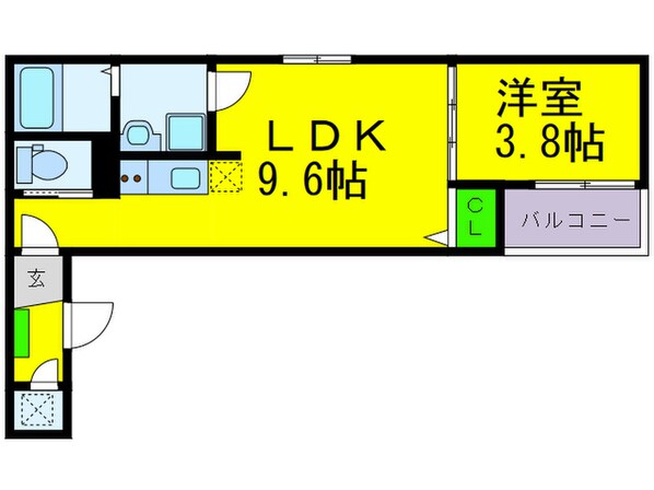 F asecia sceltoの物件間取画像